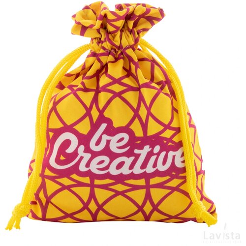 Subogift M Custom Made Geschenktas, Medium Geel