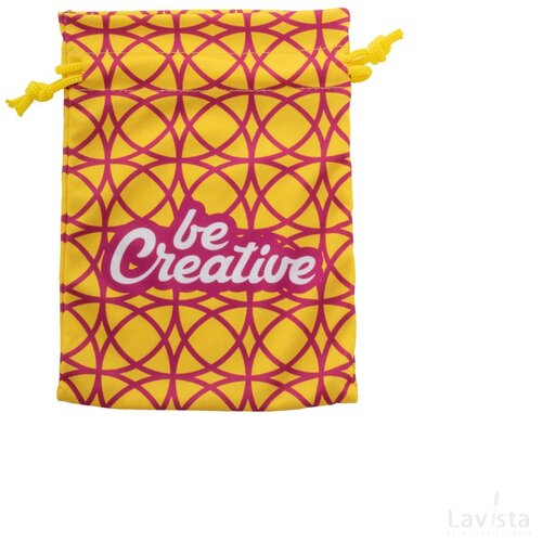 Subogift M Custom Made Geschenktas, Medium Geel