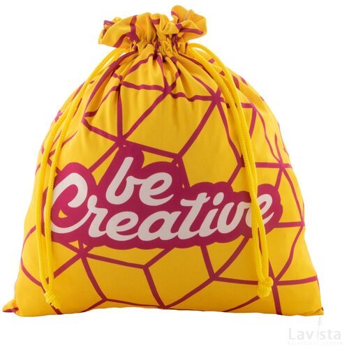 Subogift L Custom Made Geschenktas, Groot Geel