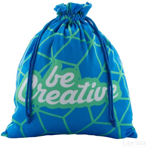Subogift L Custom Made Geschenktas, Groot Blauw