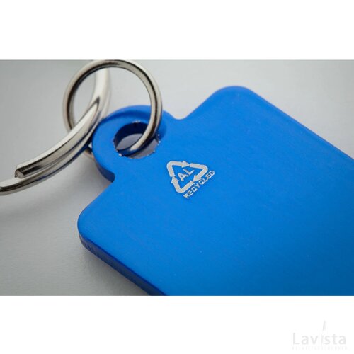 Ralucart Winkelwagenmunt Sleutelhanger Blauw