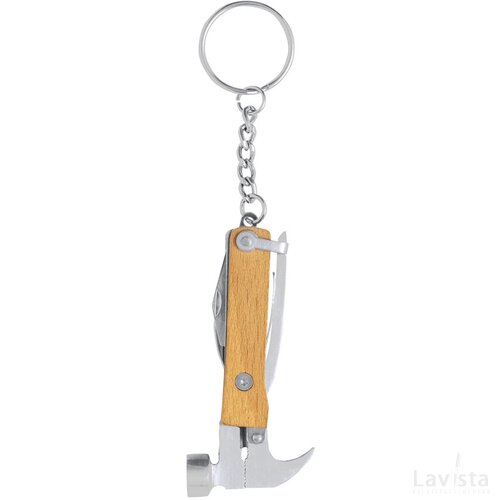 Meniok Multi Tool Sleutelhanger Natuurlijk