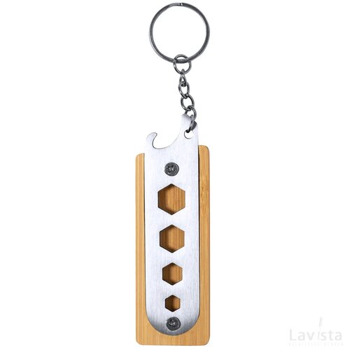 Balmy Multi Tool Sleutelhanger Natuurlijk