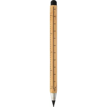 Boloid Inktloze Pen Met Liniaal Natuurlijk
