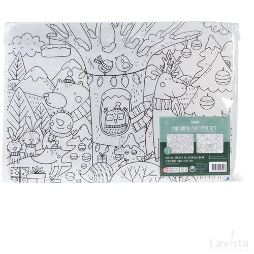 SENZA Kleurplaat Placemats