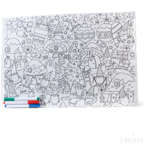 SENZA Kleurplaat Placemats