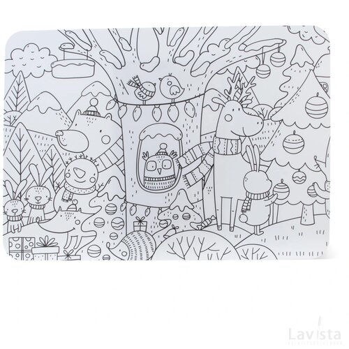 SENZA Kleurplaat Placemats