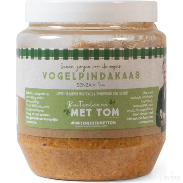 SENZA x TOM Vogelpindakaaspot