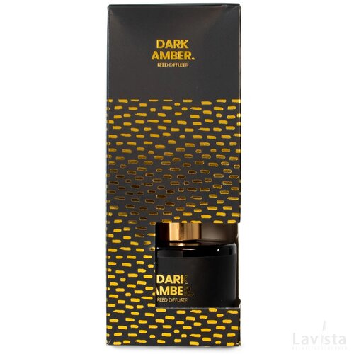 SENZA Geurstokjes Dark Amber Zwart