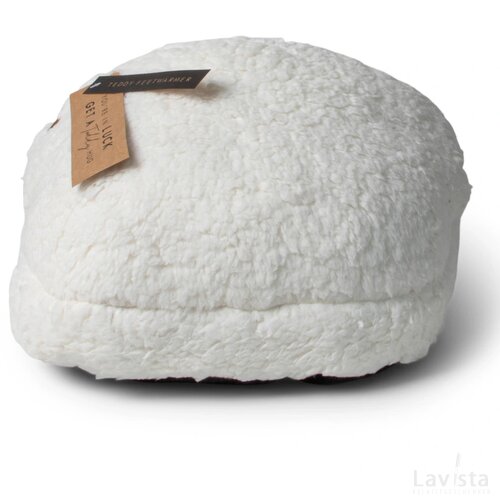 SENZA Teddy Voetenwarmer Wit