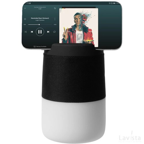 BRAINZ Tunes LED Speaker Zwart