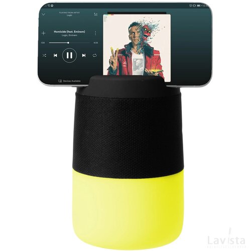 BRAINZ Tunes LED Speaker Zwart