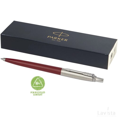 Parker Jotter gerecyclede balpen Donkerrood