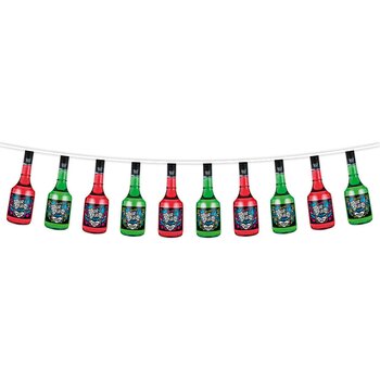 Slinger in eigen vorm van 120 g/m² vlamwerend papier