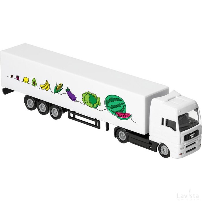 Miniature vehicle &#34;MAN Truck&#34;, white