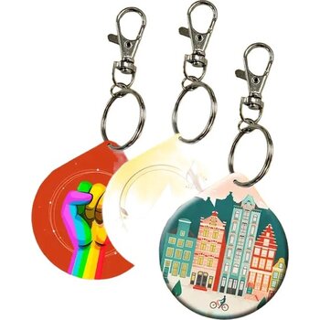 Condom Cup Keyring