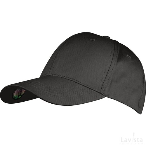 ChrisMa baseballcap van gerecycled katoen zwart