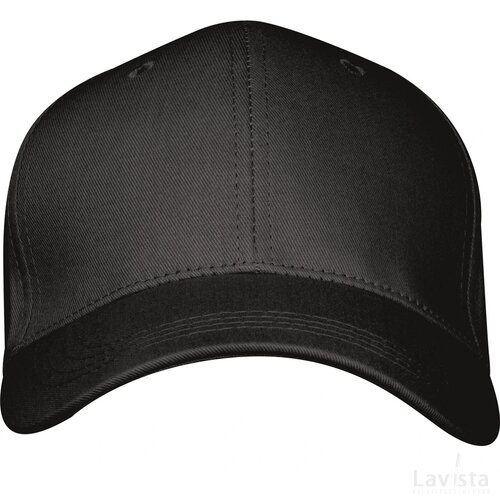 ChrisMa baseballcap van gerecycled katoen zwart
