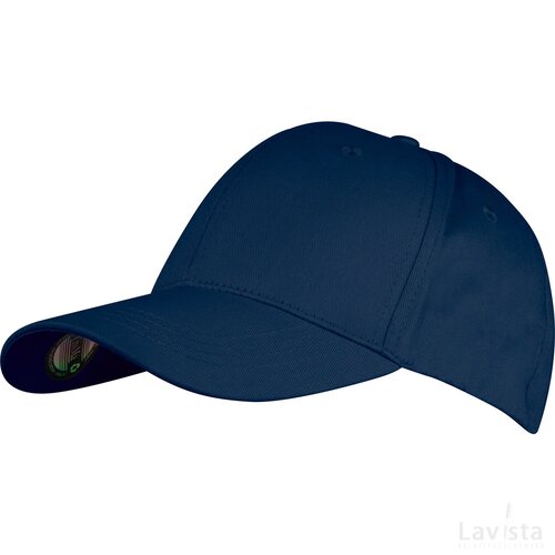 ChrisMa baseballcap van gerecycled katoen donkerblauw