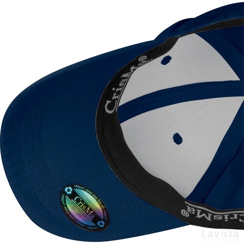 ChrisMa baseballcap van gerecycled katoen donkerblauw
