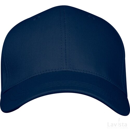 ChrisMa baseballcap van gerecycled katoen donkerblauw