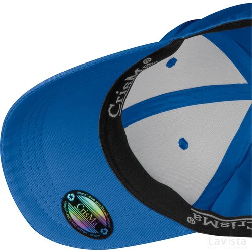 ChrisMa baseballcap van gerecycled katoen blauw