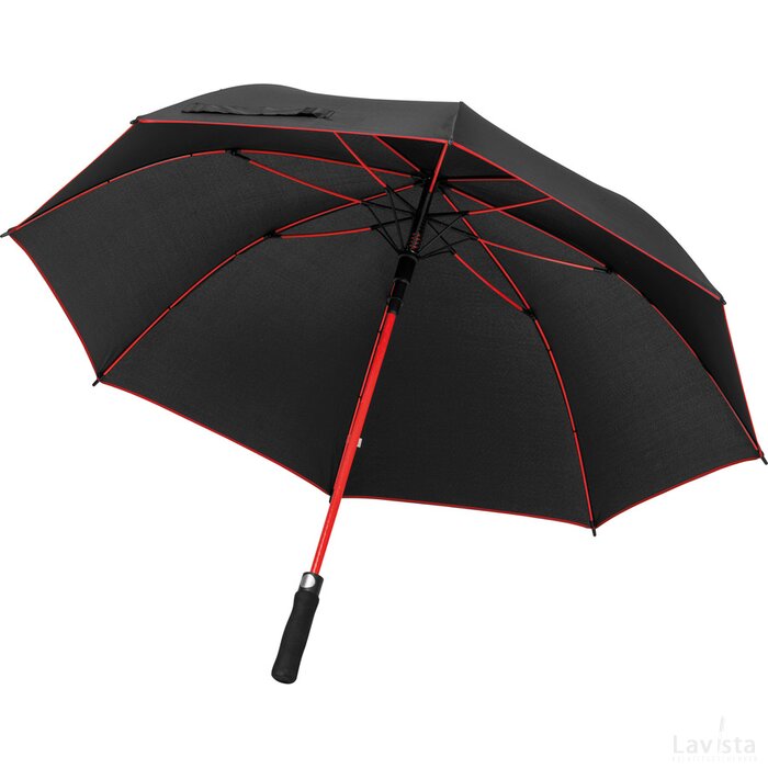 Paraplu van pongee rood