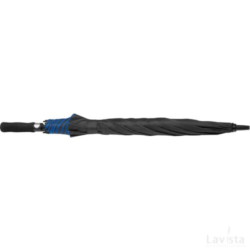 Paraplu van pongee blauw