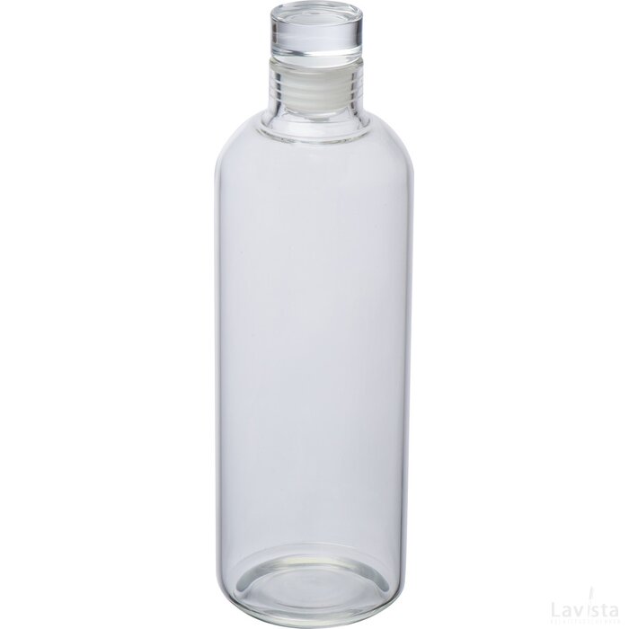 Glazen drinkfles, 750 ml transparant