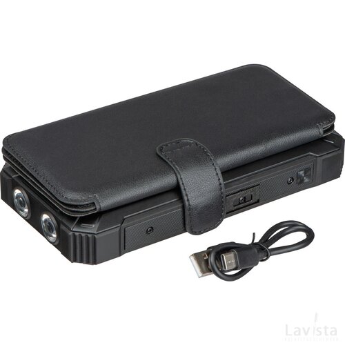 Solar powerbank 20.000 mAh zwart