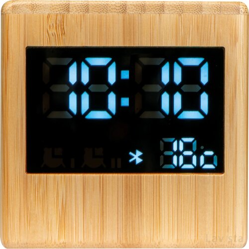 Bluetooth luidspreker met draadloze laadfunctie beige