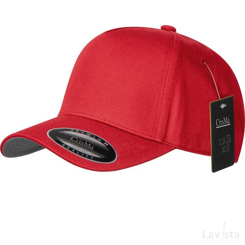 Crisma baseballcap rood