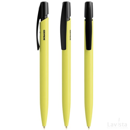 BIC® Media Clic BIO Based balpen geel