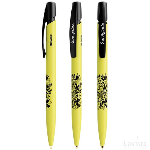 BIC® Media Clic BIO Based balpen geel