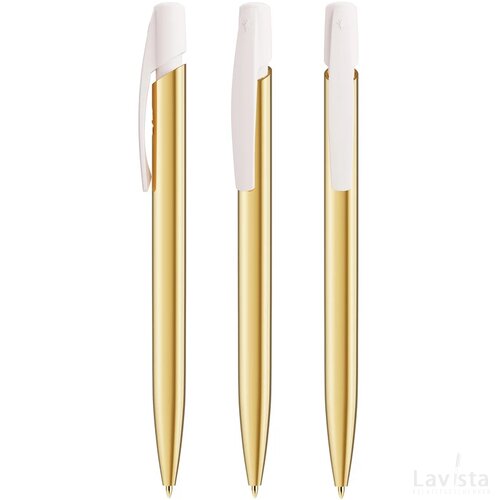BIC® Media Clic Shine balpen goud