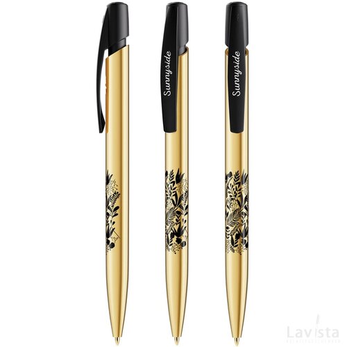 BIC® Media Clic Shine balpen goud