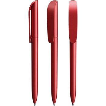 BIC® Super Clip Glacé rood