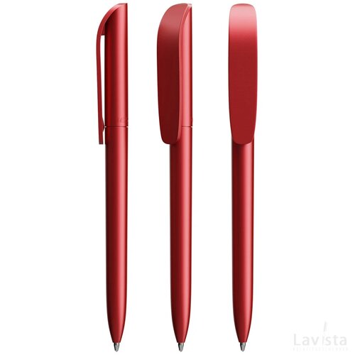 BIC® Super Clip Glacé rood
