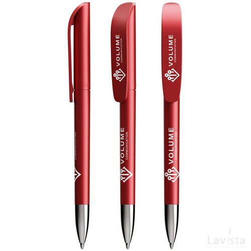 BIC® Super Clip Glacé Advance rood