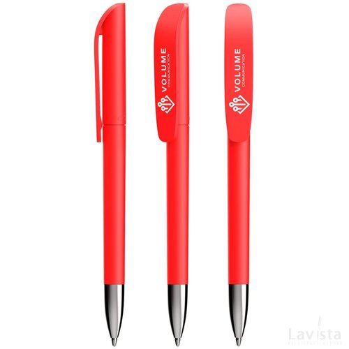 BIC® Super Clip Soft Advance rood