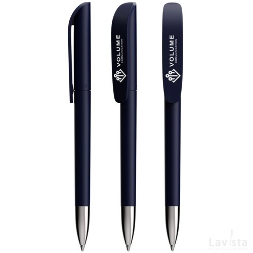 BIC® Super Clip Soft Advance marineblauw