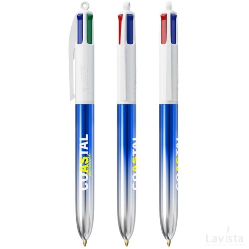 BIC® 4 Colours® Bicolor blauw