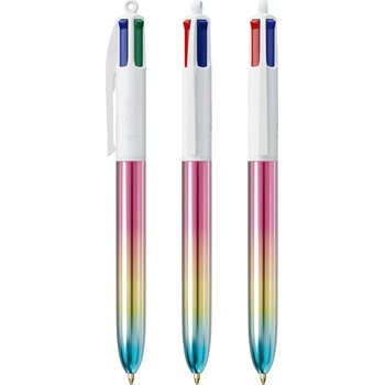 BIC® 4 Colours® Gradient + Lanyard