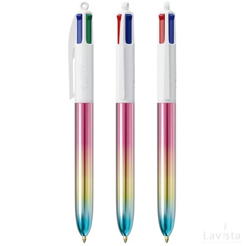 BIC® 4 Colours® Gradient + Lanyard