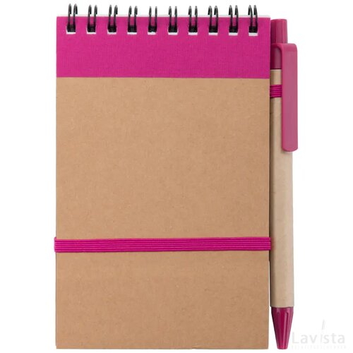 Ecocard Notitieboek Fuchsia