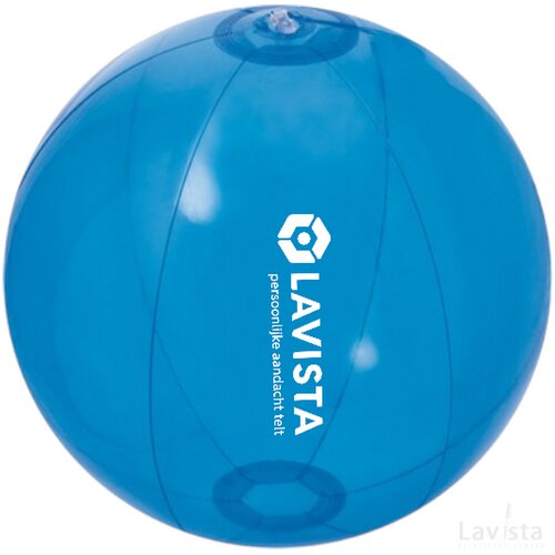 Doorzichtige Strandbal (Ø 28 Cm) Blauw