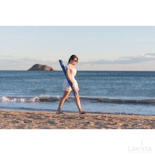 Sandok Strand Parasol Blauw