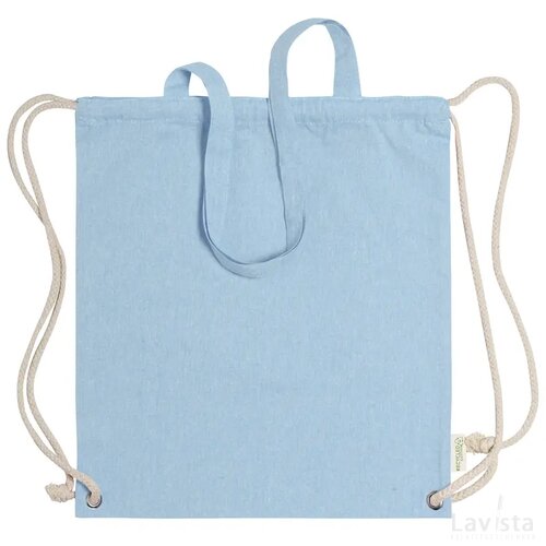 Fenin Trekkoord Tas Licht Blauw