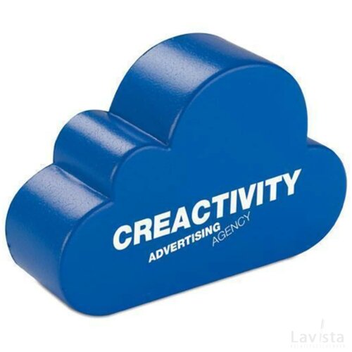 Stressbal wolk Blauw