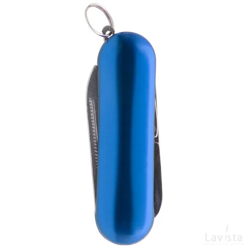 Klein zakmes met 3 functies Blauw